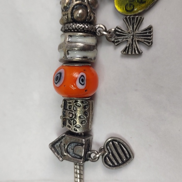 Vintage RMN Add-A-Bead Charm Bracelet - Picture 3 of 6